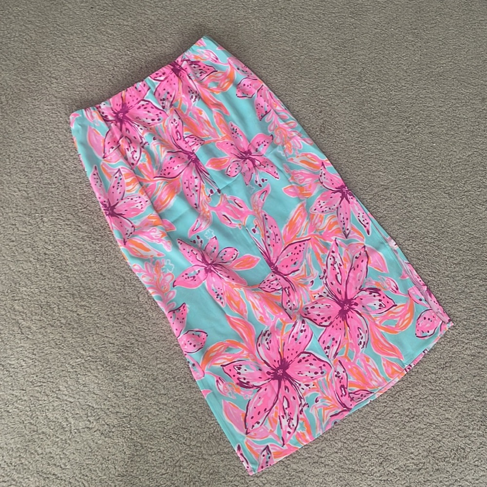 Lilly Pulitzer Esmeray Set - Surf Blue Bonita Blooms - M - Picture 9 of 9